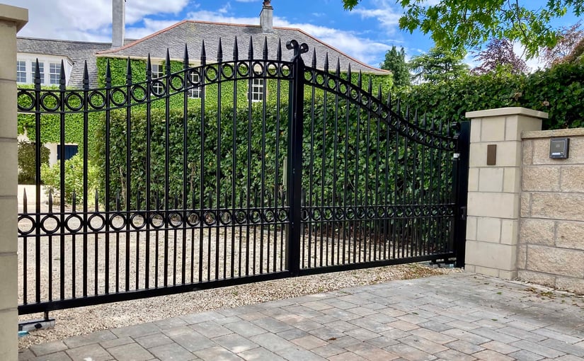 AES (SCOTLAND) LTD installed electric gates Edinburgh