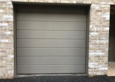 Automatic Sectional Garage Door installed in Edinburgh