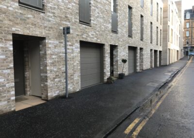 Automatic Sectional Garage Door installed in Edinburgh