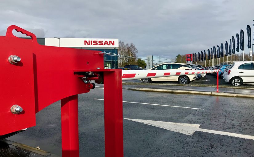 Manual Car Park Barrier installed in Stirling