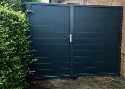 Aluminium Pedestrian Gate installed in Edinburgh