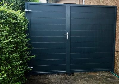 Aluminium Pedestrian Gate installed in Edinburgh