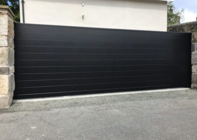 Automatic Aluminium Sliding Gate installed in Fife