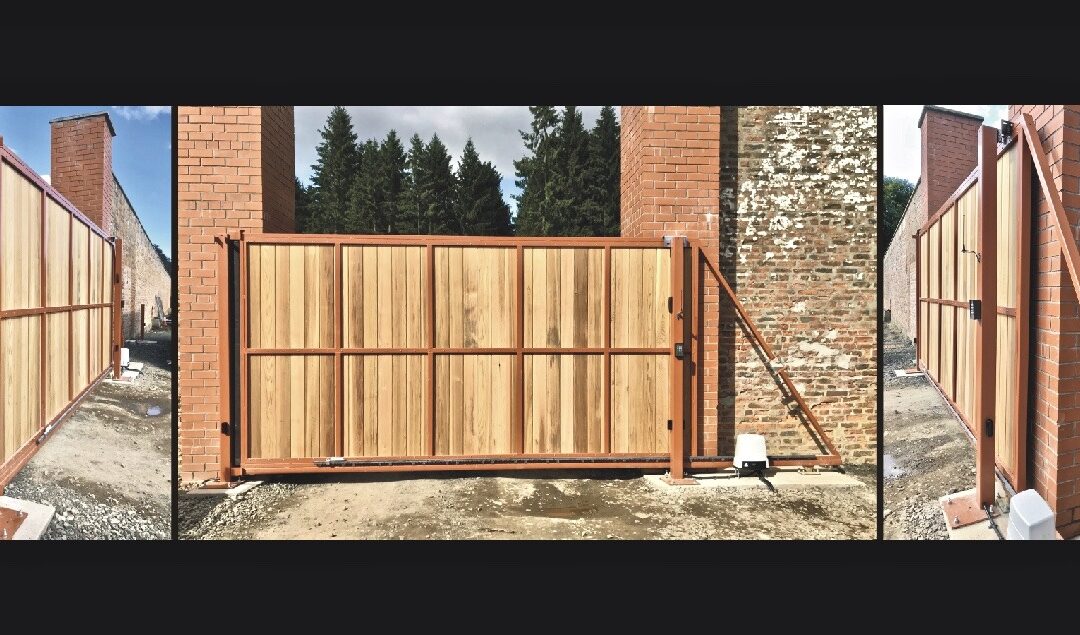 New Automatic Cantilever Gate Installation