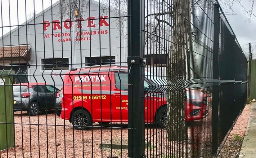 Security Fencing Installed in Bathgate Scotland