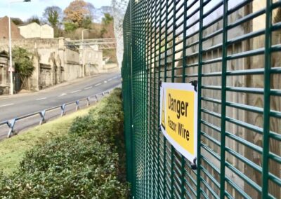 Security Fencing installed in Fife Scotland