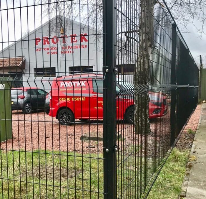 New Mesh Security Fencing Bathgate