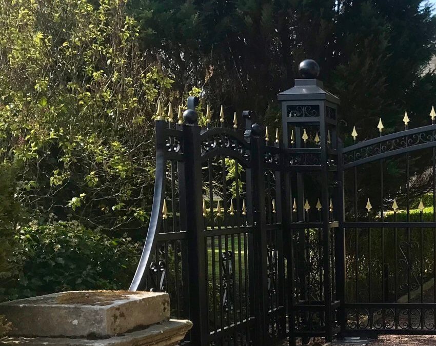New Decorative Wrought Iron Fence Panels Fife
