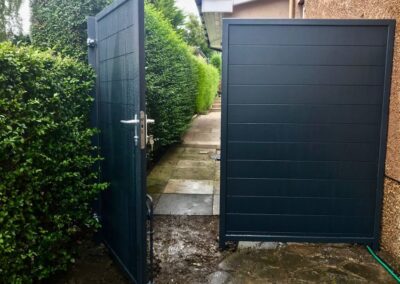 Aluminium Pedestrian Gate installed in Edinburgh