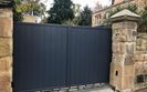 Automatic Aluminium Driveway Gates installed in Edinburgh