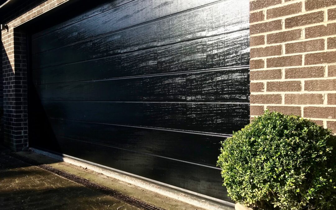 New Automatic Hormann Sectional Garage Door Edinburgh