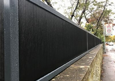 Composite Wall Tops installed in Edinburgh