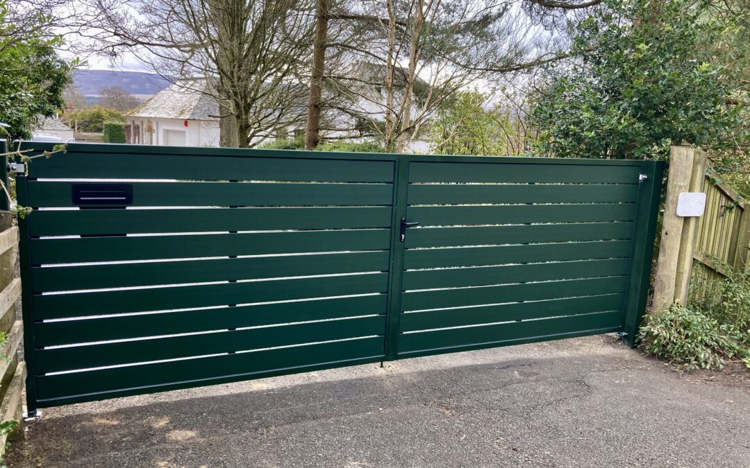 New Manual And Automatic Aluminium Driveway Gates Edinburgh