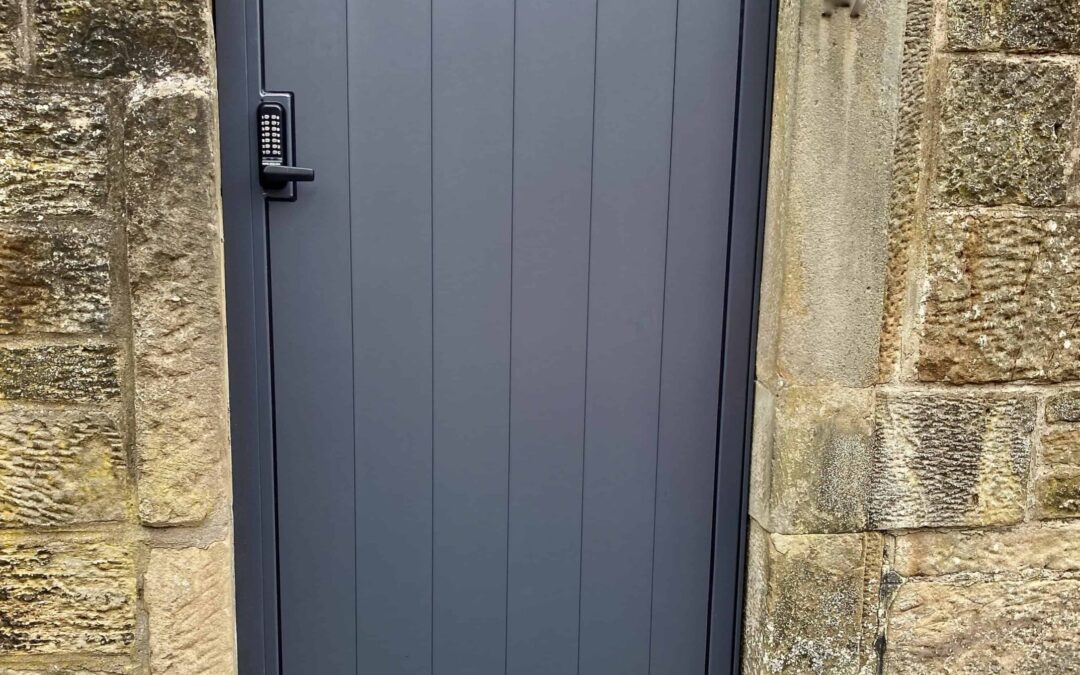 New Aluminium Pedestrian Gate Edinburgh