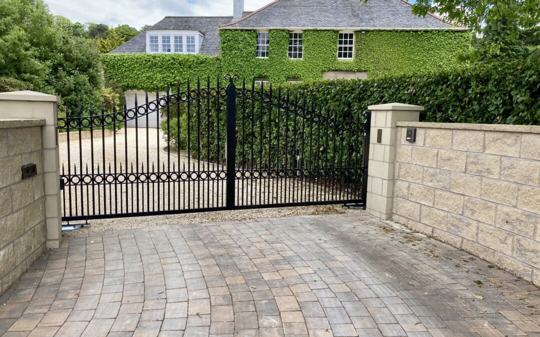 New Automatic Metal Driveway Gates Edinburgh