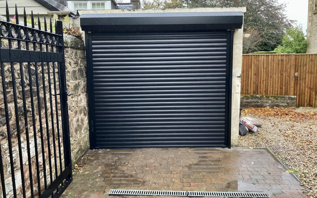 New Hörmann Insulated Automatic Roller Garage Door Edinburgh