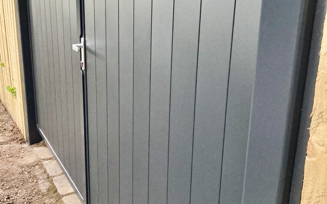 New Manual Aluminium Driveway Gates Edinburgh