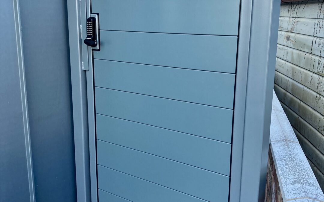 New Aluminium Pedestrian Gate Installation St Andrews