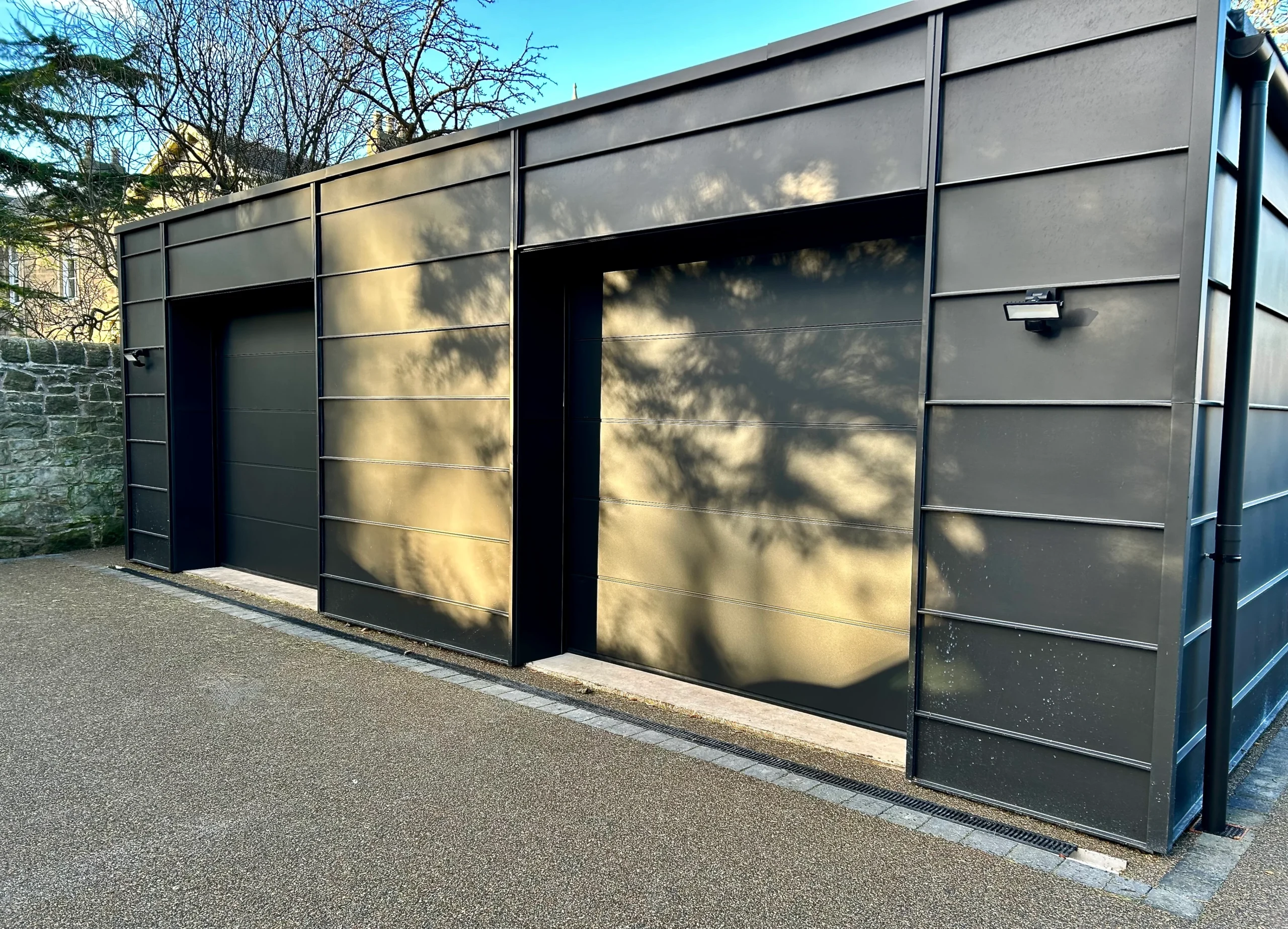 Installation of Automatic Sectional Doors in Edinburgh