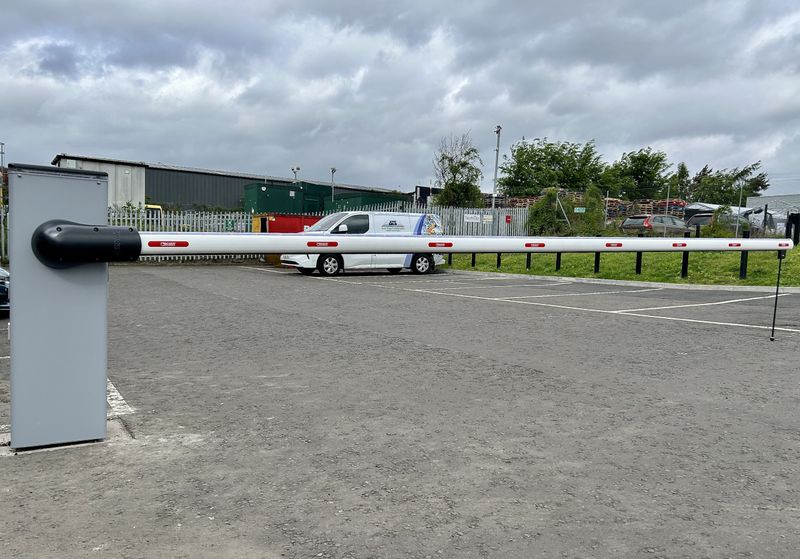 Automatic Car Park Barrier Installation in Broxburn