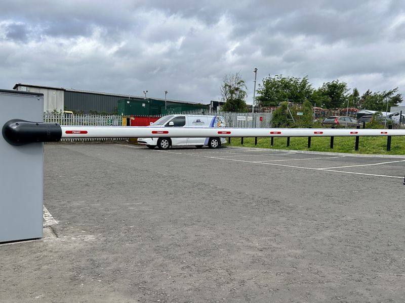 Automatic Car Park Barrier Installation in Broxburn