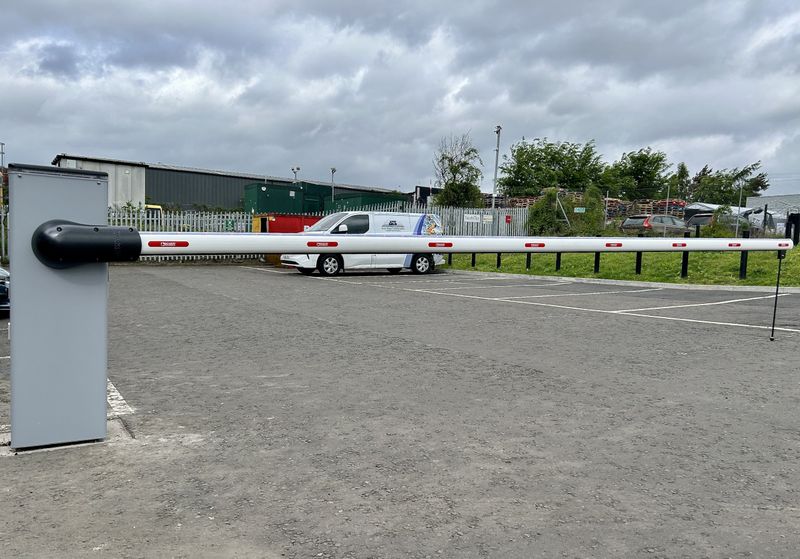 Automatic Car Park Barrier Installation in Broxburn